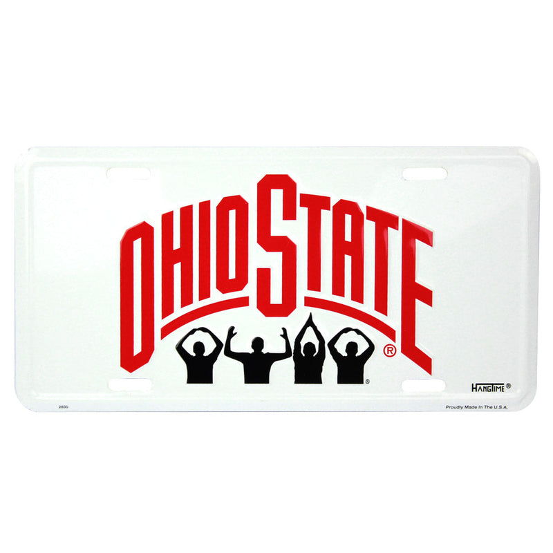 Ohio State Buckeyes Metal License Plates