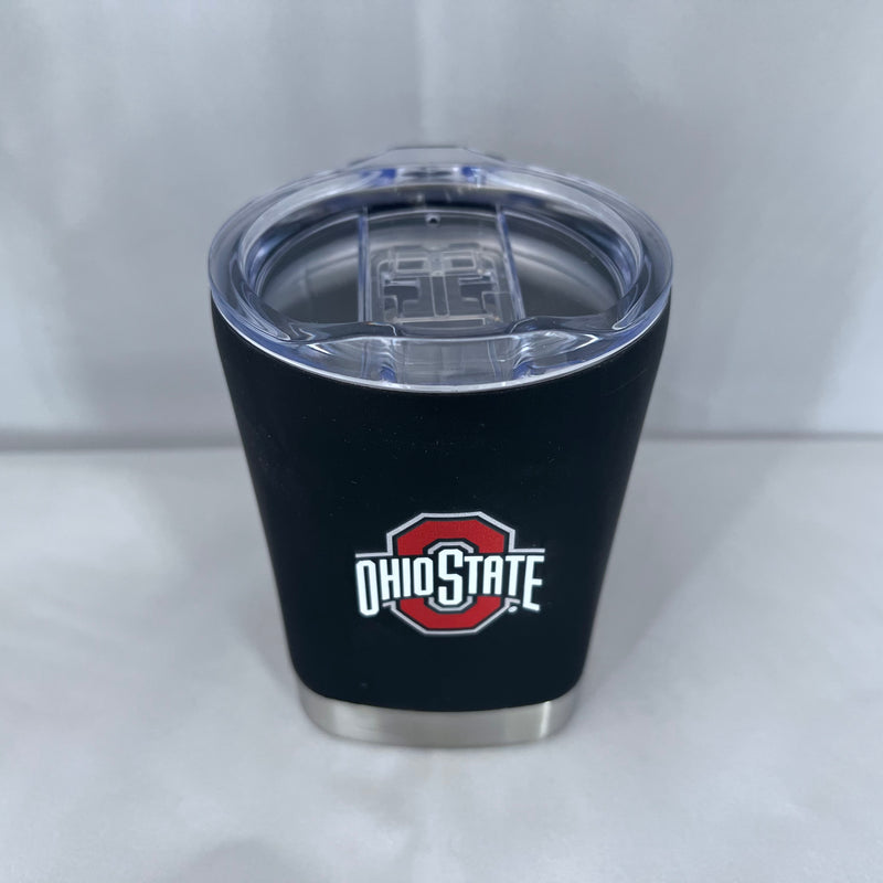Ohio State Buckeyes Travel Mug Tumbler Plastic with Lid - 16 Oz.
