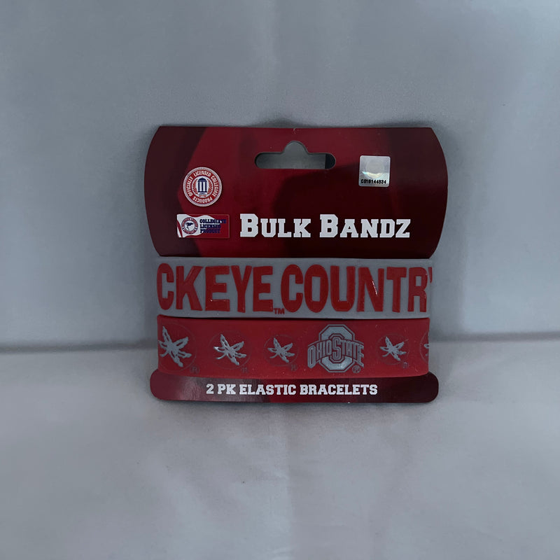 Ohio State Buckeye Bracelets