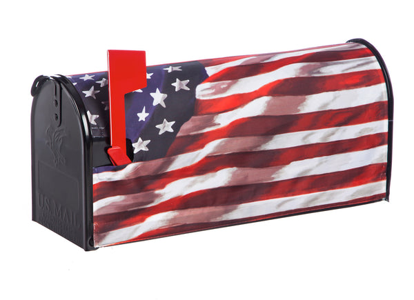 America in motion mailbox cover
