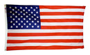 5x8 ft Sun - Glo Printed Nylon US Flag - The Flag Lady
