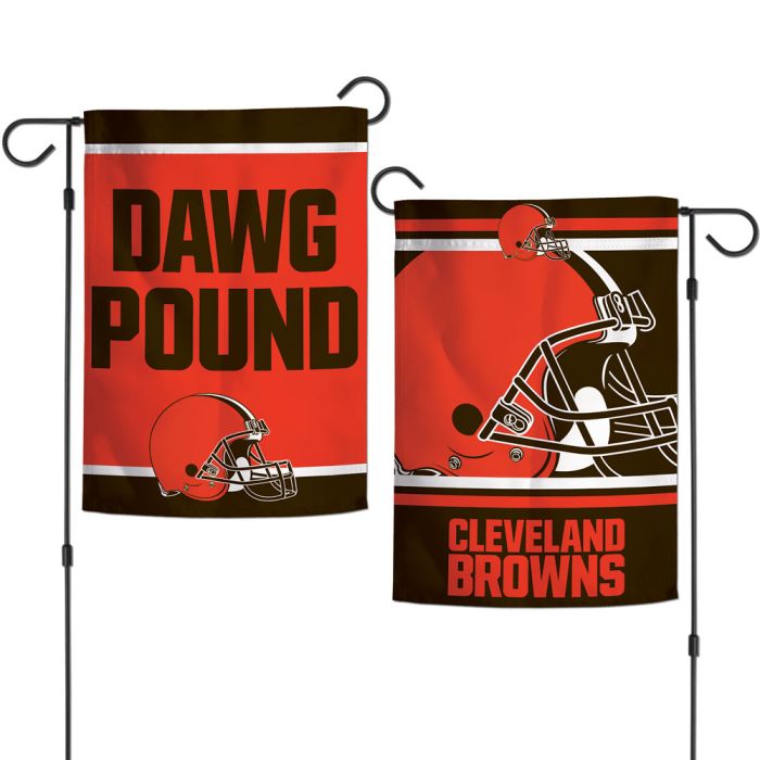 Cleveland Browns 2-Sided Garden Flags