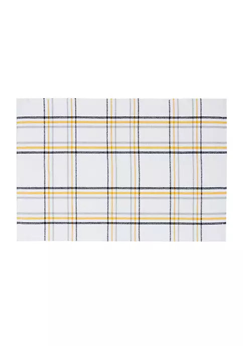Honey Bee Plaid Placemats