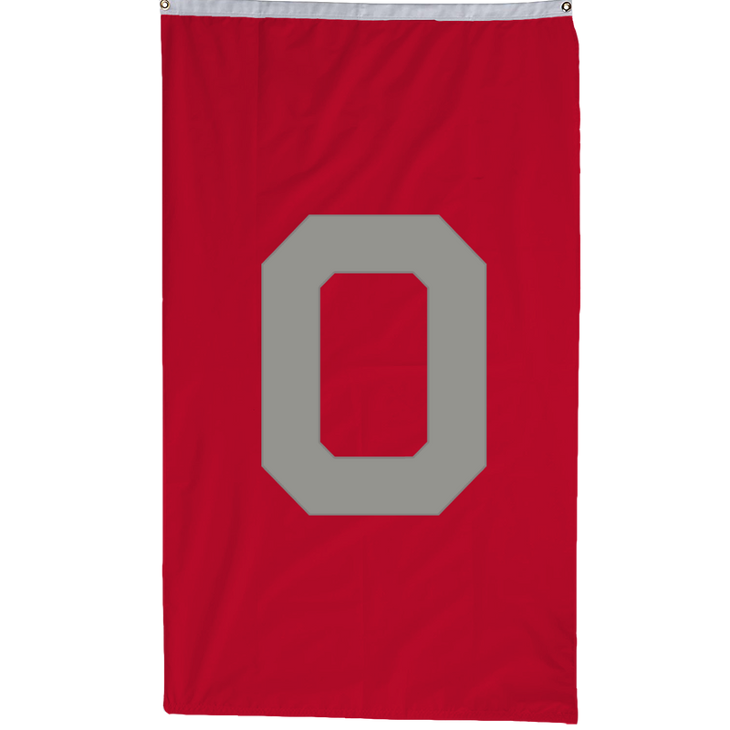 Ohio State Buckeyes Block O Vertical Flags