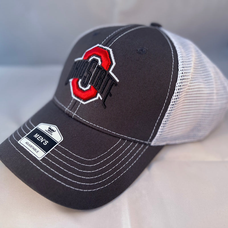 Ohio State Grey Baseball Cap