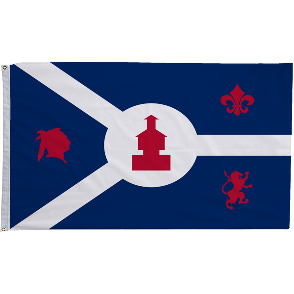 Fort Wayne Indiana Flags
