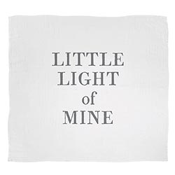 Face To Face Swaddle Blanket - Little Light Of Mine