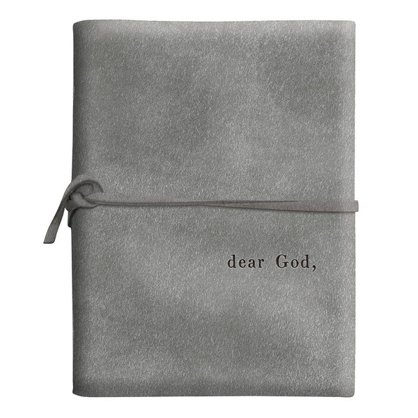Face to Face Suede Journal- Dear God,