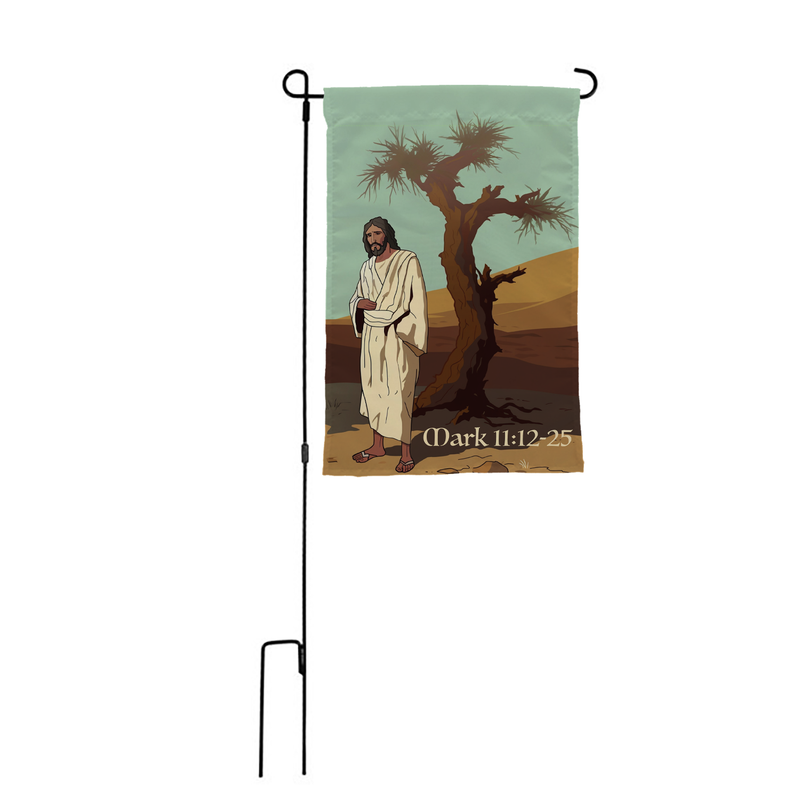 Holy Monday Flags - Mark 11:12-25