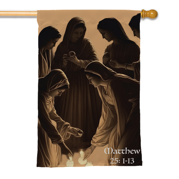 Holy Tuesday Flags - Matthew 25:1-13