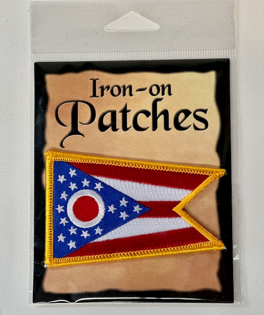 Ohio Flag Iron-on Patch