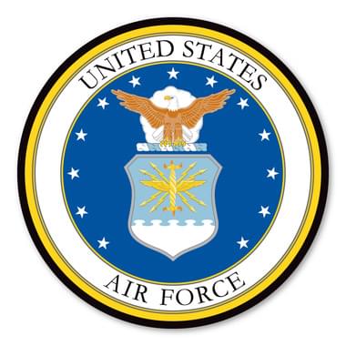 Air Force Decal - 5 inches