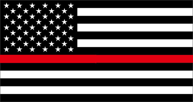 Thin Red Line US Decal