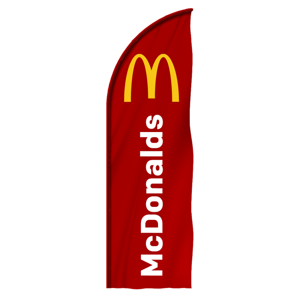 McDonald's Feather Flag
