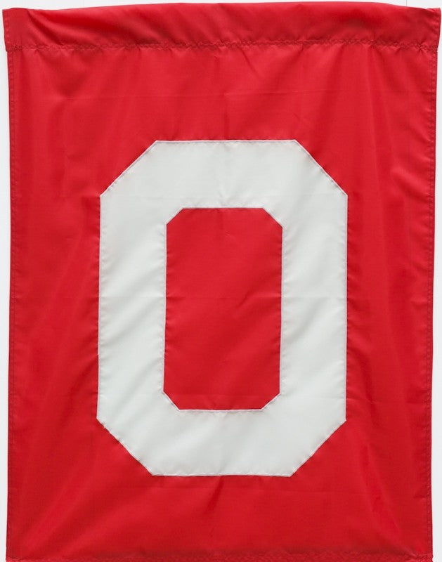Ohio State Buckeyes Block O Garden Flag