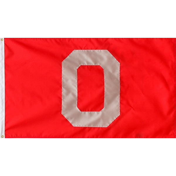 Ohio State Buckeyes Vintage Block O Flags