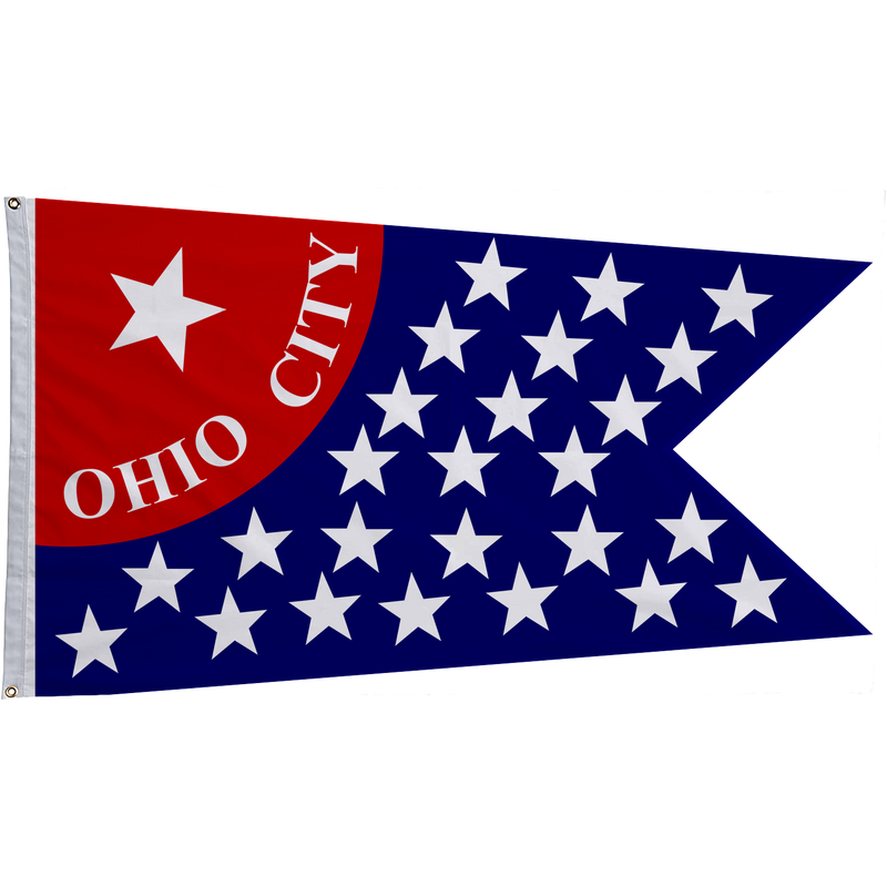 Ohio City Ohio Flags