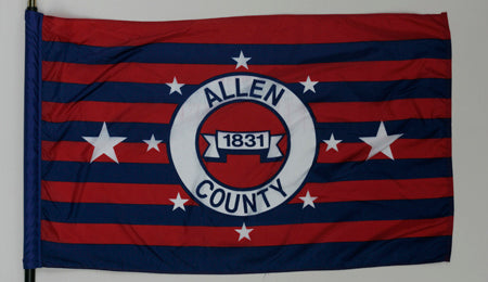 Allen County Ohio Flag - 3x5 feet