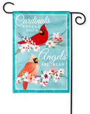 Angels Are Near Garden Flag - The Flag Lady