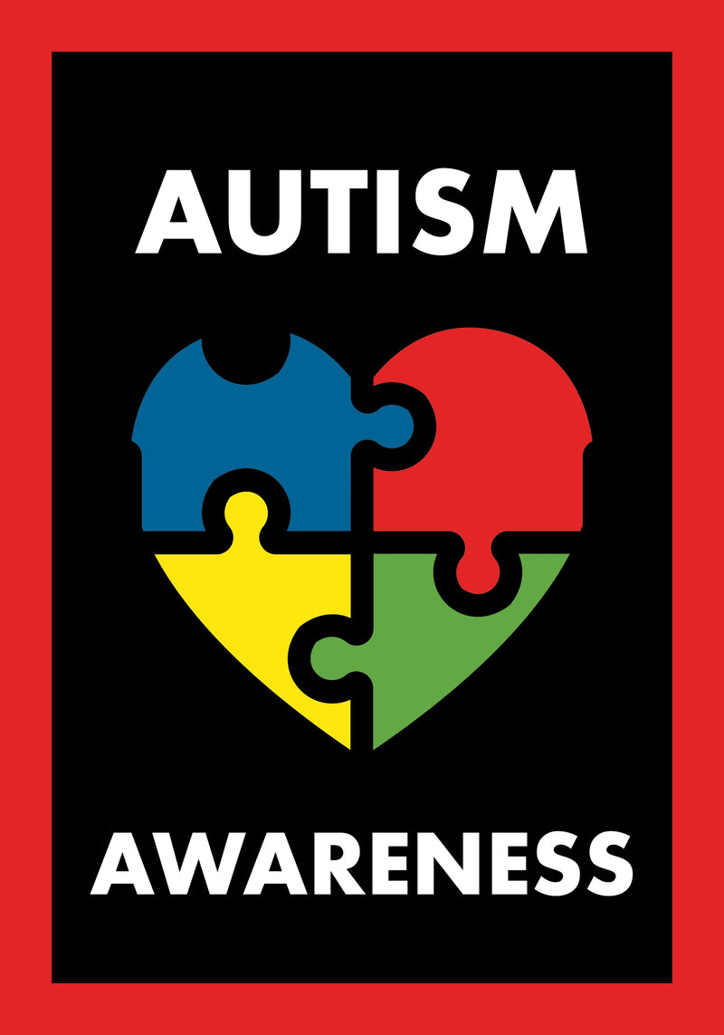 Autism Awareness Banner Flag 28 x 40 inch Causes