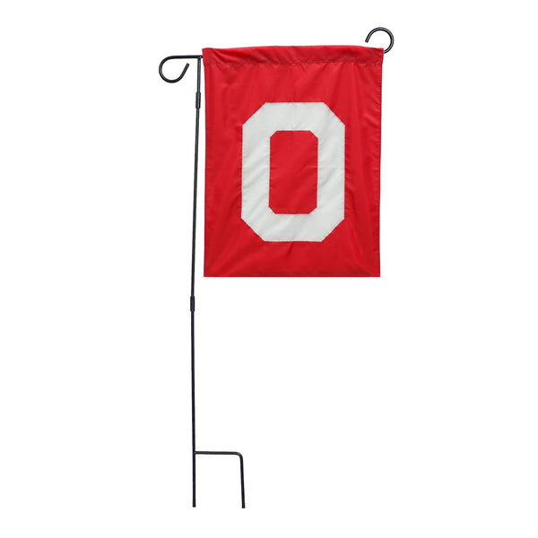 Ohio State Buckeyes Block O Garden Flag