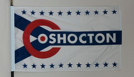 Coshocton County Ohio Flag - 3x5 Feet
