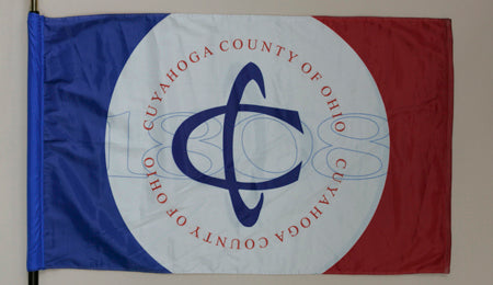 Cuyahoga County Ohio Flag - 3x5 Feet