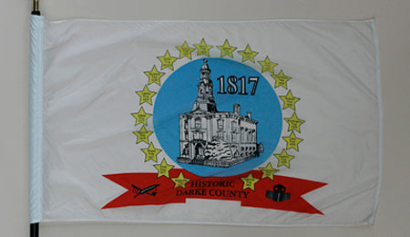 Darke County Ohio Flag - 3x5 Feet