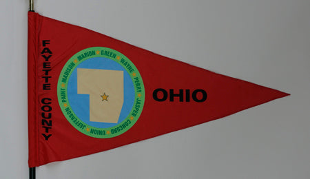 Fayette County Ohio Flag - 3x5 Feet