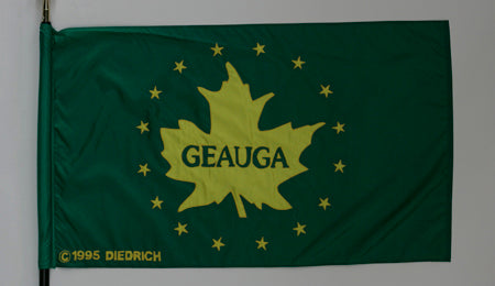 Geauga County Ohio Flag - 3x5 Feet