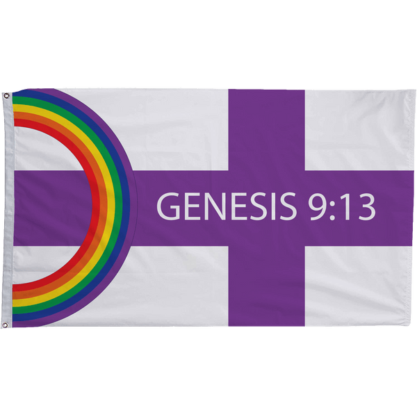 God's Covenant Rainbow Flag - The Flag Lady