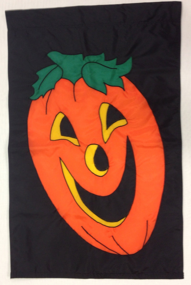 Pumpkin Face Banner Flag 28 x 40 inch Halloween
