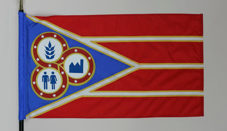 Hancock County Ohio Flag - 3x5 Feet