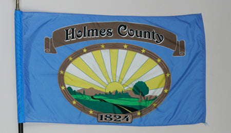 Holmes County Ohio Flag - 3x5 Feet