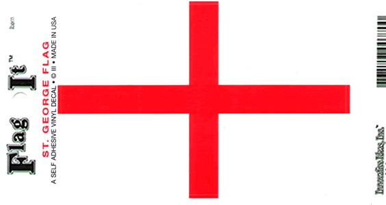 ST. GEORGE'S CROSS FLAG-IT  685