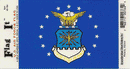 US Air Force Flag-It Decal