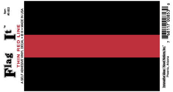 THIN RED LINE FLAG-IT  853