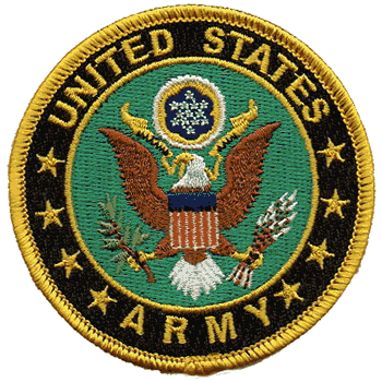 ARMY IRON-ON PATCH 8751
