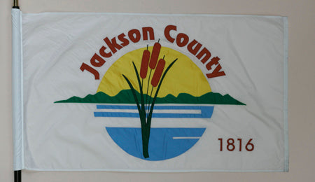 Jackson County Ohio Flag - 3x5 Feet