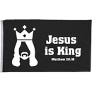 Jesus is King Flags - The Flag Lady