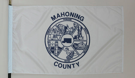 Mahoning County Ohio Flag - 3x5 Feet