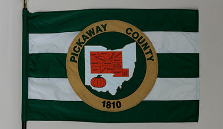 Pickaway County Ohio Flag - 3x5 Feet