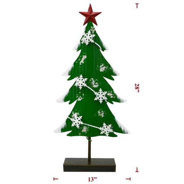 Large Metal Christmas Tree Decoration