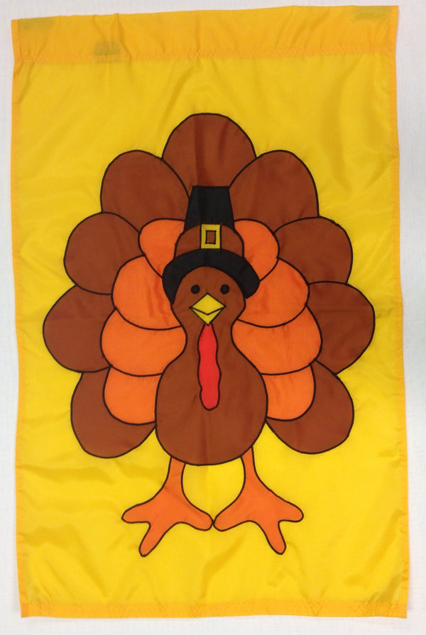 Turkey Banner Flag 28 x 40 inch Thanksgiving