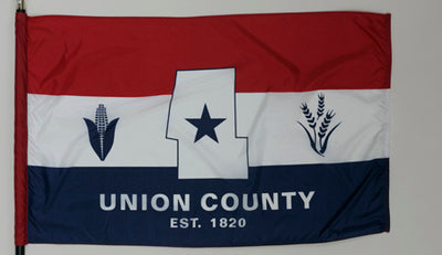 Union County Ohio Flag - 3x5 Feet