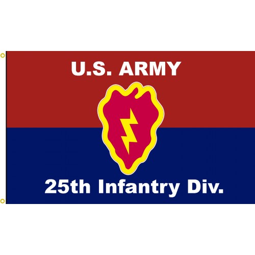 US Army 25th Infantry Division Flag