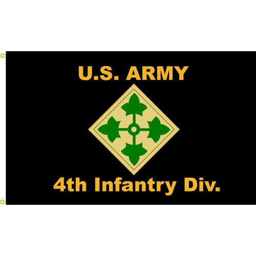 US Army 4th Infantry Division Flag