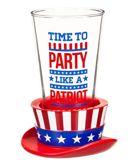 Party Like Patriot Ping GLASS